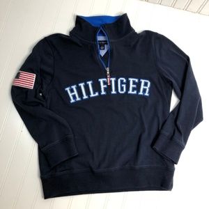 Tommy Hilfiger Boy's Quarter Zip Pullover